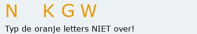 Bevestigingscode