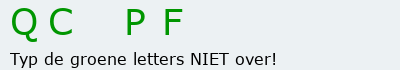 Bevestigingscode