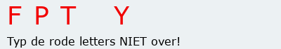 Bevestigingscode