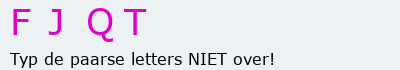 Bevestigingscode
