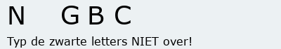 Bevestigingscode