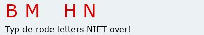 Bevestigingscode