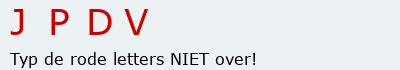 Bevestigingscode