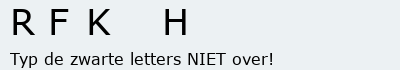 Bevestigingscode