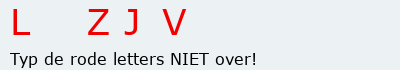 Bevestigingscode