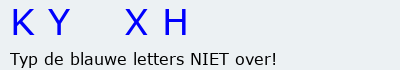 Bevestigingscode