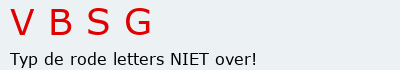Bevestigingscode