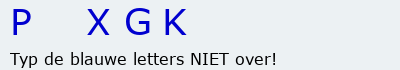 Bevestigingscode