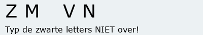 Bevestigingscode