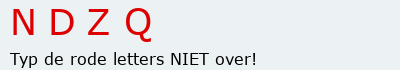 Bevestigingscode