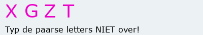 Bevestigingscode