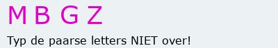 Bevestigingscode