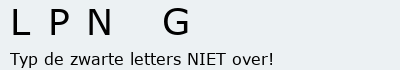 Bevestigingscode