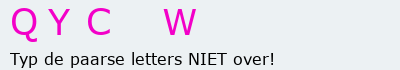 Bevestigingscode