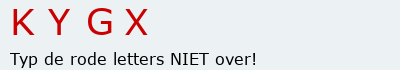 Bevestigingscode