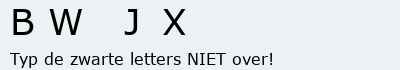 Bevestigingscode