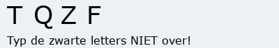 Bevestigingscode