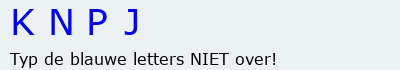 Bevestigingscode