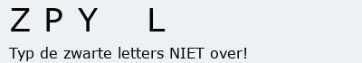 Bevestigingscode