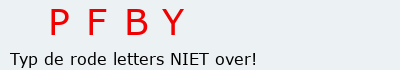 Bevestigingscode