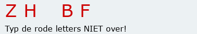 Bevestigingscode