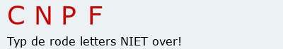 Bevestigingscode
