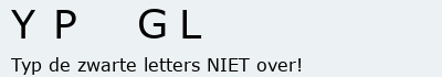 Bevestigingscode