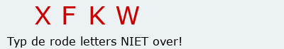 Bevestigingscode