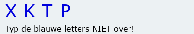 Bevestigingscode