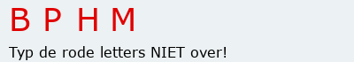 Bevestigingscode