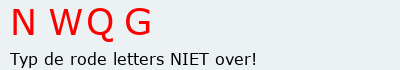 Bevestigingscode