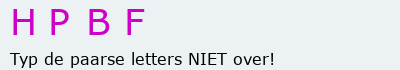 Bevestigingscode
