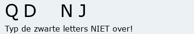 Bevestigingscode