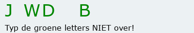 Bevestigingscode