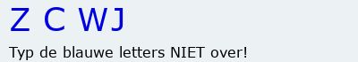 Bevestigingscode