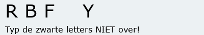 Bevestigingscode