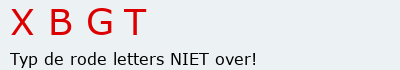Bevestigingscode