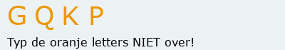 Bevestigingscode