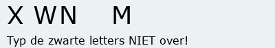 Bevestigingscode
