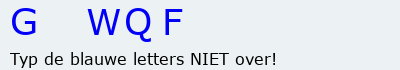 Bevestigingscode