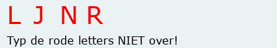 Bevestigingscode