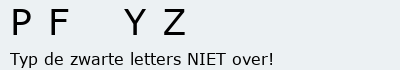 Bevestigingscode