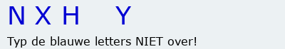 Bevestigingscode