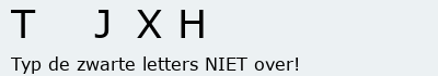 Bevestigingscode