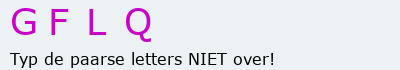 Bevestigingscode