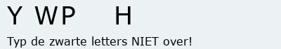 Bevestigingscode