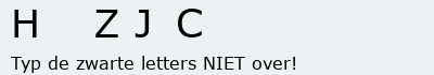 Bevestigingscode
