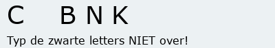 Bevestigingscode