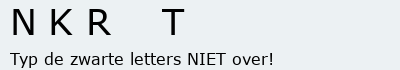 Bevestigingscode