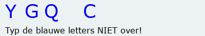 Bevestigingscode